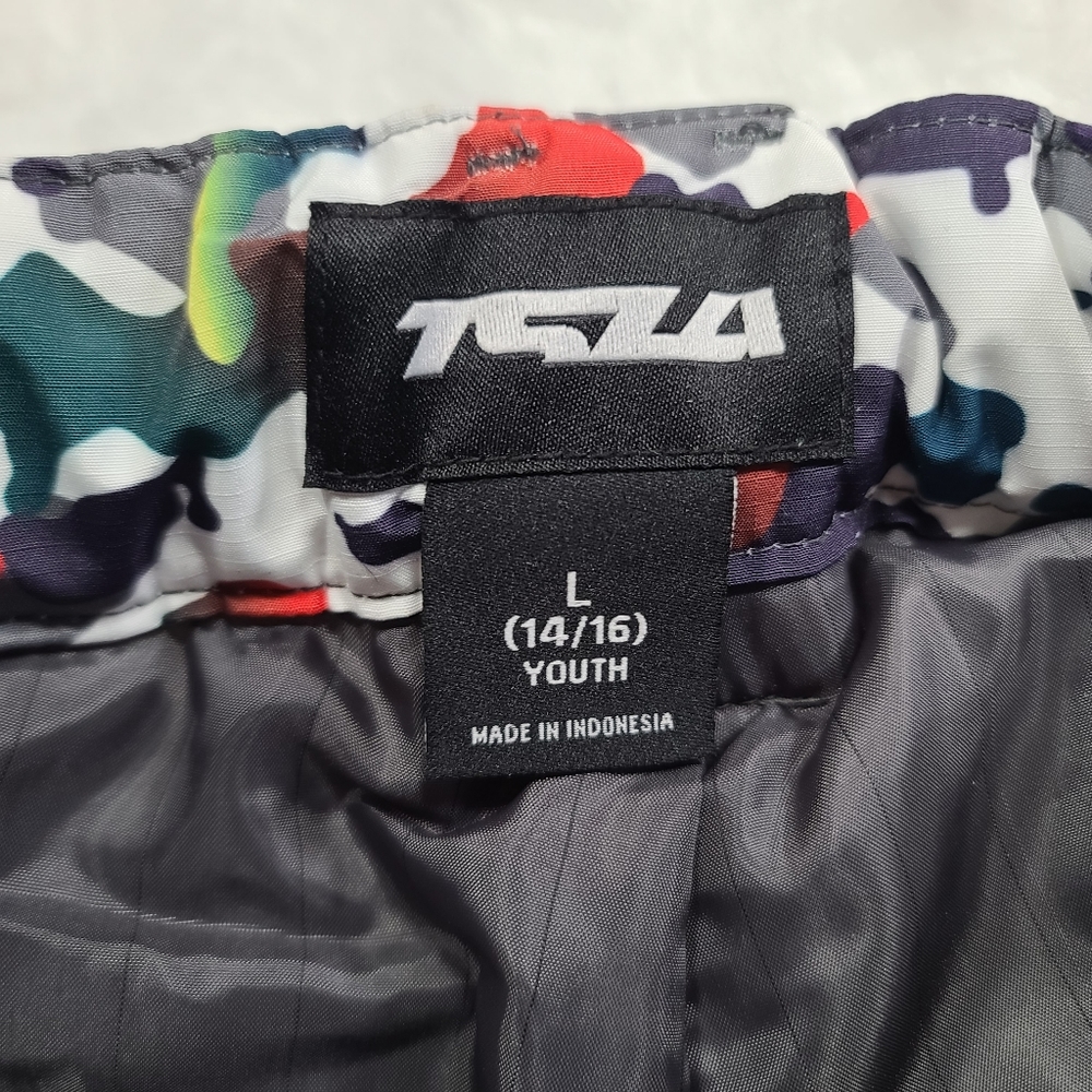TSLA Kids Winter Cargo Insulated Waterproof Windproof Snow Pants Size Large NWT - Picture 12 of 16